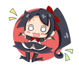 ALICE GIRL (BLACK) sticker #2891348