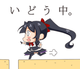 ALICE GIRL (BLACK) sticker #2891352