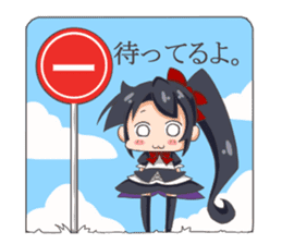 ALICE GIRL (BLACK) sticker #2891357