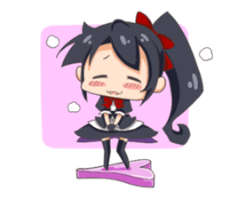 ALICE GIRL (BLACK) sticker #2891358