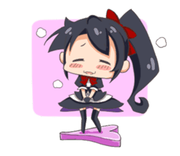 ALICE GIRL (BLACK) sticker #2891358