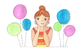 pretty hula girls sticker #2891638