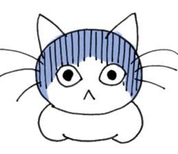 Disgruntled Cat sticker #2891725