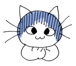 Disgruntled Cat sticker #2891726