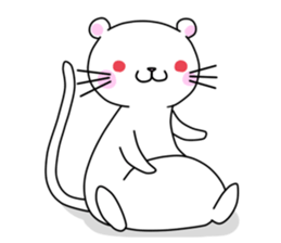 Cute ferrets sticker #2892508