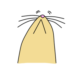 Cute ferrets sticker #2892513