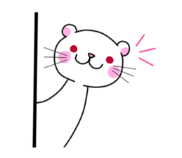 Cute ferrets sticker #2892522