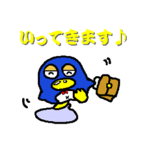 Penguin thick sticker #2892547