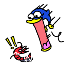 Penguin thick sticker #2892551