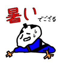 Snow SAMURAI sticker #2892630