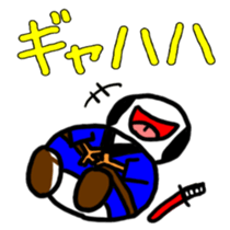 Snow SAMURAI sticker #2892651