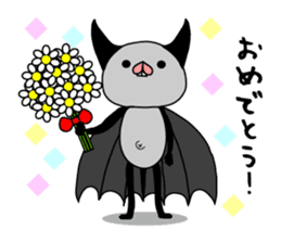 Everyday of bats sticker #2892767