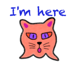 AMELIE AND SWEET CANDY CATS(English ver) sticker #2892832