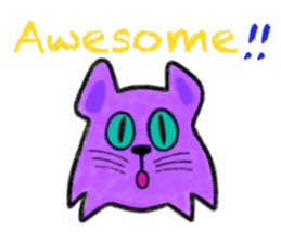 AMELIE AND SWEET CANDY CATS(English ver) sticker #2892835