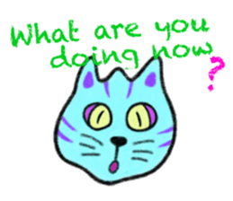 AMELIE AND SWEET CANDY CATS(English ver) sticker #2892836