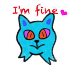 AMELIE AND SWEET CANDY CATS(English ver) sticker #2892840