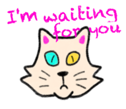 AMELIE AND SWEET CANDY CATS(English ver) sticker #2892853