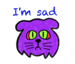 AMELIE AND SWEET CANDY CATS(English ver) sticker #2892855