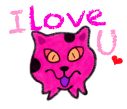 AMELIE AND SWEET CANDY CATS(English ver) sticker #2892858