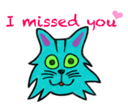 AMELIE AND SWEET CANDY CATS(English ver) sticker #2892864