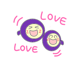 What kind of face is a delicious face? sticker #2892950