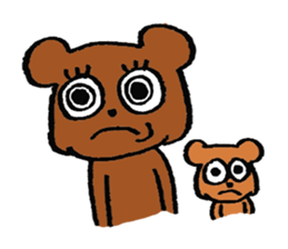 Mama and the Baby Bear (japanese ver.) sticker #2893509