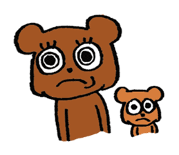Mama and the Baby Bear (japanese ver.) sticker #2893509