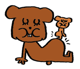 Mama and the Baby Bear (japanese ver.) sticker #2893510
