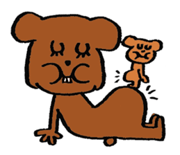 Mama and the Baby Bear (japanese ver.) sticker #2893510