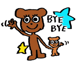 Mama and the Baby Bear (japanese ver.) sticker #2893520