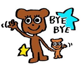Mama and the Baby Bear (japanese ver.) sticker #2893520