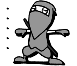 Ninja "Nin-Nin" sticker #2893549