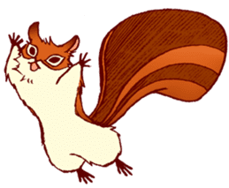 Ato's squirrel-a little sweetheart sticker #2893594