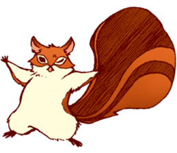 Ato's squirrel-a little sweetheart sticker #2893623