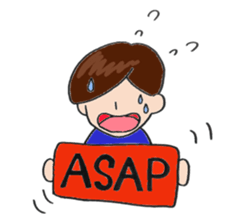 salaried work hard sticker #2893640