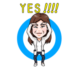 office lady izumin sticker #2893842