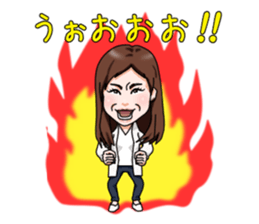 office lady izumin sticker #2893851