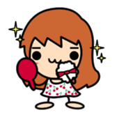 Loving cherry sticker #2894415