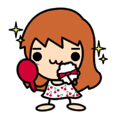 Loving cherry sticker #2894415