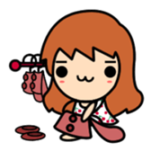 Loving cherry sticker #2894416
