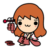 Loving cherry sticker #2894416