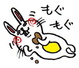 Cute Rabbit Sticker. sticker #2894741
