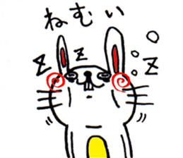 Cute Rabbit Sticker. sticker #2894745