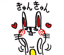 Cute Rabbit Sticker. sticker #2894751