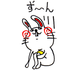 Cute Rabbit Sticker. sticker #2894757