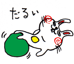 Cute Rabbit Sticker. sticker #2894762