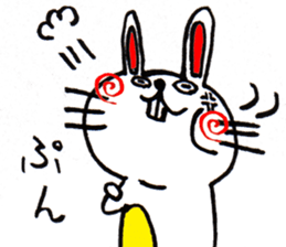 Cute Rabbit Sticker. sticker #2894767