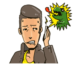 Banchou san and friends sticker #2896100