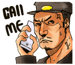 Banchou san and friends sticker #2896106