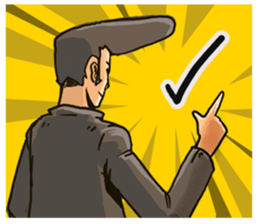 Banchou san and friends sticker #2896117